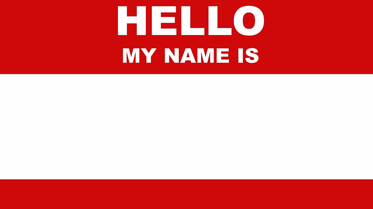 Hello My Name Is - pt2